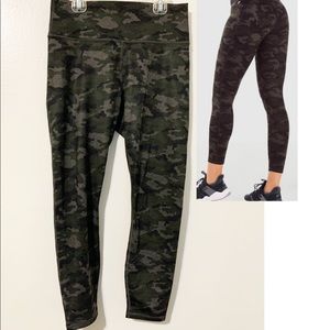 Fabletics High-Waisted PowerHold Camo Pants